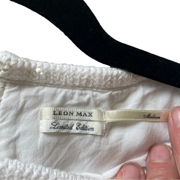 EUC Leon Max Limited Edition White Lace Dress - Picture 5 of 7